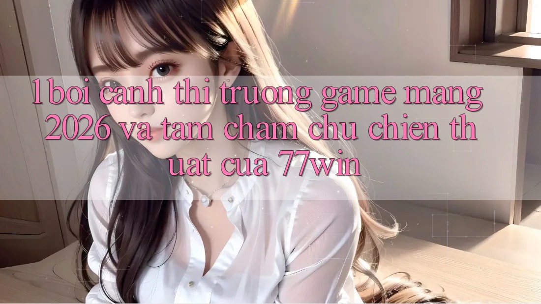 1. Bối Cảnh Thị Trường Game mạng 2026 Và Tầm Chăm chú Chiến thuật Của 77win 1. Bối Cảnh Thị Trường Game mạng 2026 Và Tầm Chăm chú Chiến thuật Của 77win