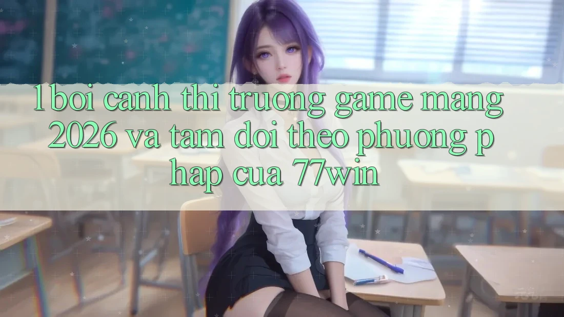 1. Bối Cảnh Thị Trường Game mạng 2026 Và Tầm Dõi theo Phương pháp Của 77win 1. Bối Cảnh Thị Trường Game mạng 2026 Và Tầm Dõi theo Phương pháp Của 77win