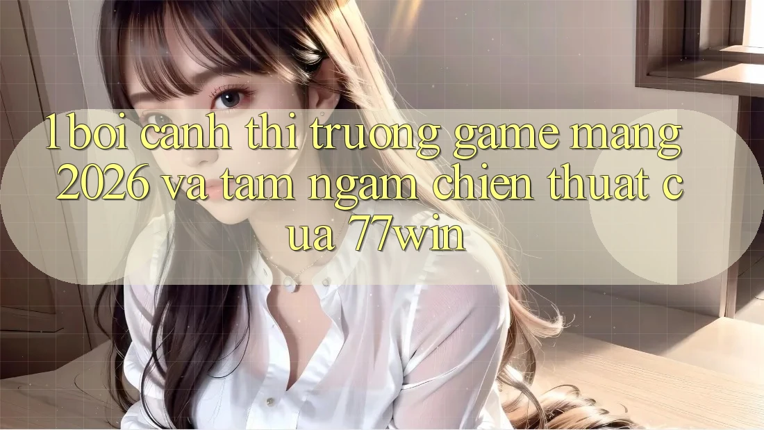 1. Bối Cảnh Thị Trường Game mạng 2026 Và Tầm Ngắm Chiến thuật Của 77win