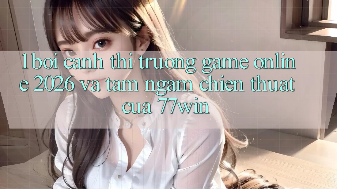 1. Bối Cảnh Thị Trường Game Online 2026 Và Tầm Ngắm Chiến thuật Của 77win 1. Bối Cảnh Thị Trường Game Online 2026 Và Tầm Ngắm Chiến thuật Của 77win
