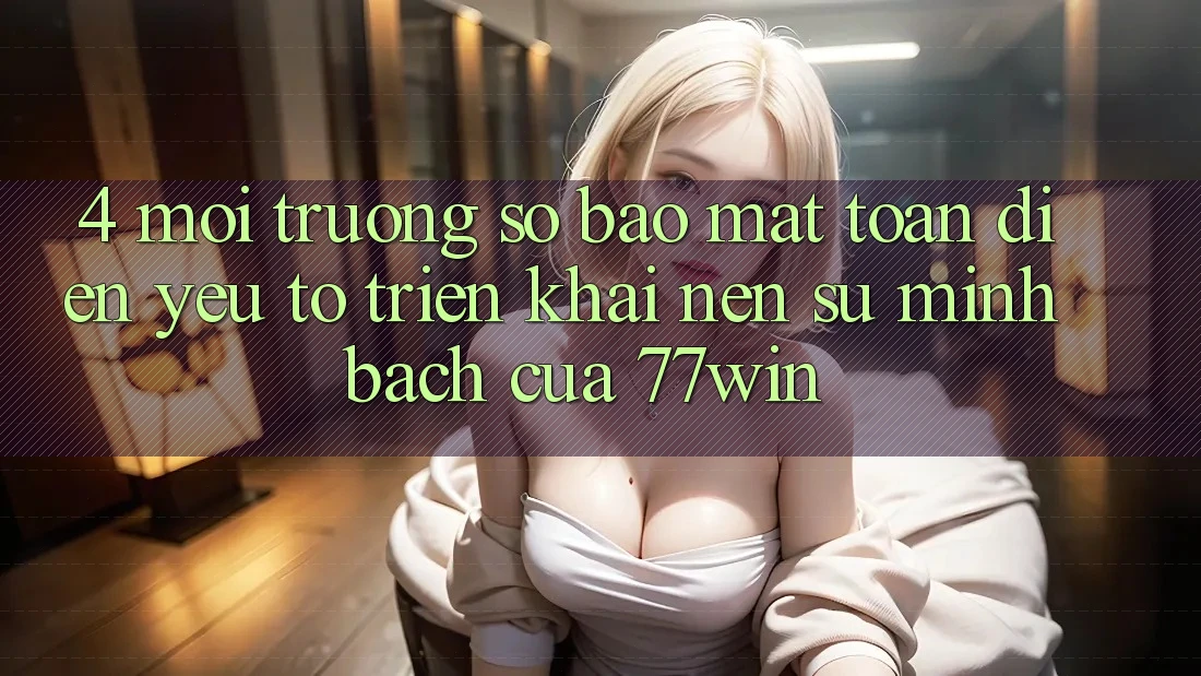 4. Môi trường số Bảo Mật Toàn Diện – Yếu Tố Triển khai Nên Sự Minh bạch Của 77win