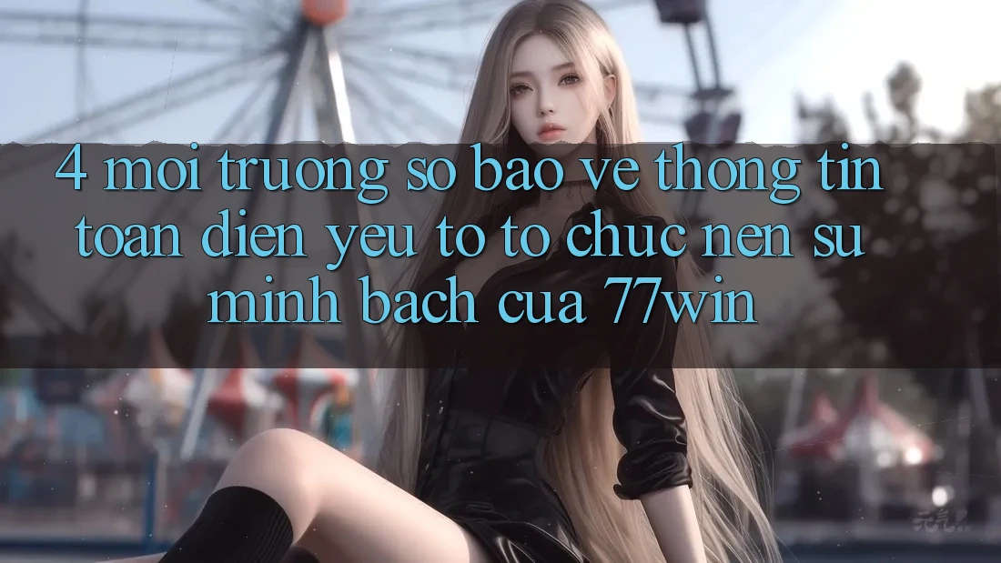 4. Môi trường số Bảo vệ thông tin Toàn Diện – Yếu Tố Tổ chức Nên Sự Minh bạch Của 77win