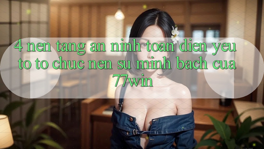4. Nền tảng An ninh Toàn Diện – Yếu Tố Tổ chức Nên Sự Minh bạch Của 77win
