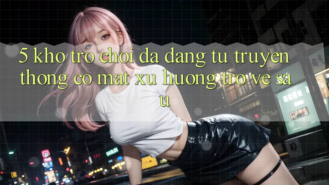 5. Kho Trò Chơi Đa Dạng: Từ Truyền Thống Có mặt Xu Hướng Trở về sau