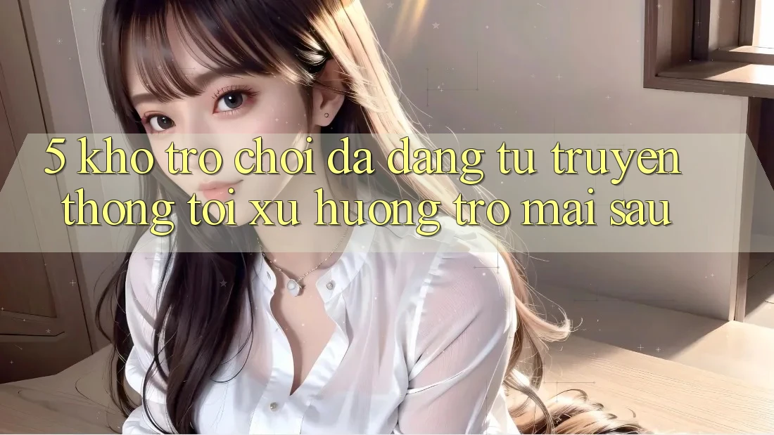 5. Kho Trò Chơi Đa Dạng: Từ Truyền Thống Tới Xu Hướng Trở mai sau
