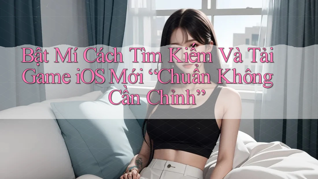 Bật Mí Cách Tìm Kiếm Và Tải Game iOS Mới “Chuẩn Không Cần Chỉnh” Bật Mí Cách Tìm Kiếm Và Tải Game iOS Mới “Chuẩn Không Cần Chỉnh”