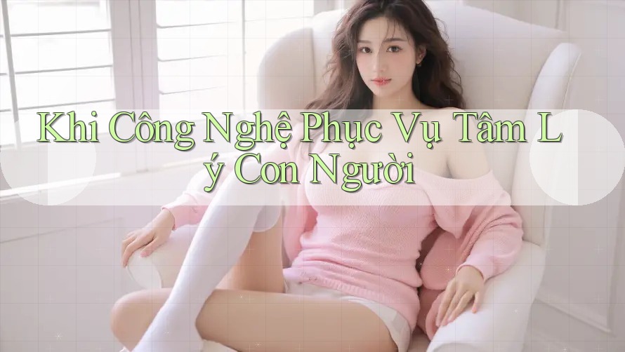 Khi Công Nghệ Phục Vụ Tâm Lý Con Người