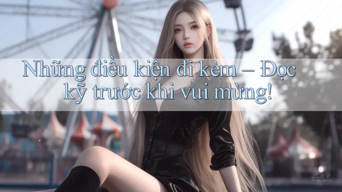 Những điều kiện đi kèm – Đọc kỹ trước khi vui mừng! Những điều kiện đi kèm – Đọc kỹ trước khi vui mừng!