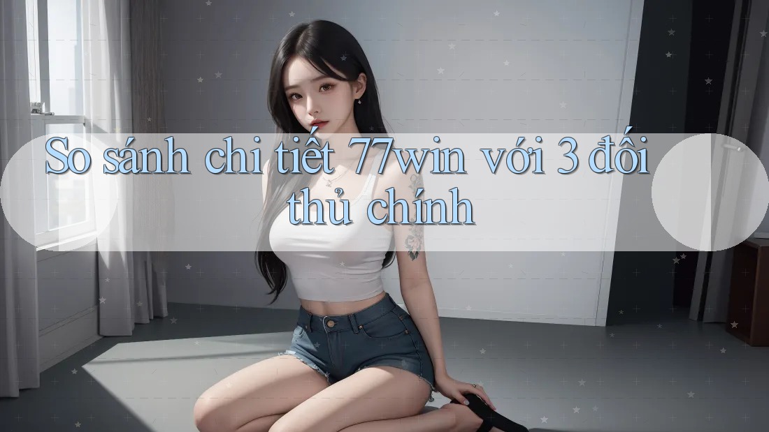 So sánh chi tiết 77win với 3 đối thủ chính So sánh chi tiết 77win với 3 đối thủ chính