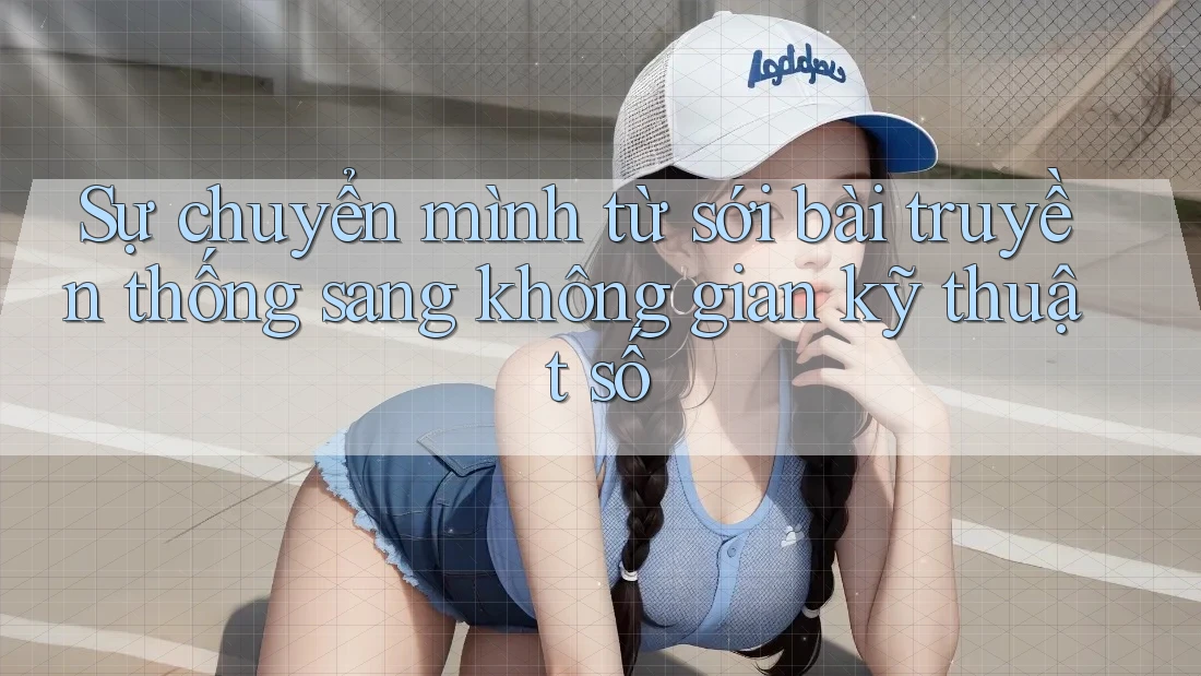 Sự chuyển mình từ sới bài truyền thống sang không gian kỹ thuật số