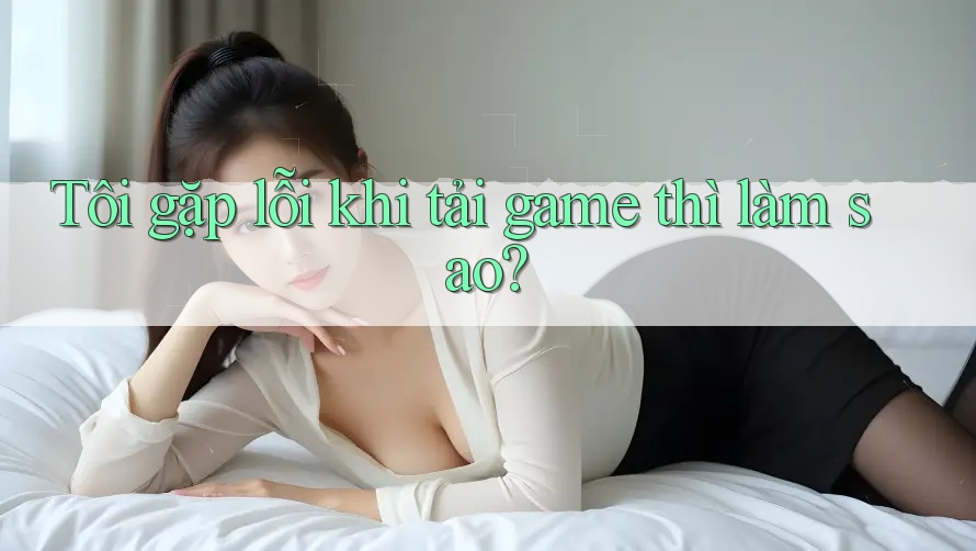 Tôi gặp lỗi khi tải game thì làm sao?